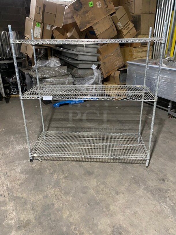 Focus Commercial 3 Teir Storage Rack! On Legs! - Image 1 of 5