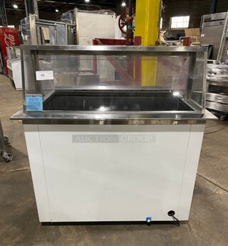 C Nelson Stainless Steel Commercial Floor Style Ice Cream Dipping Cabinet! MODEL BD6DIPRB 115V