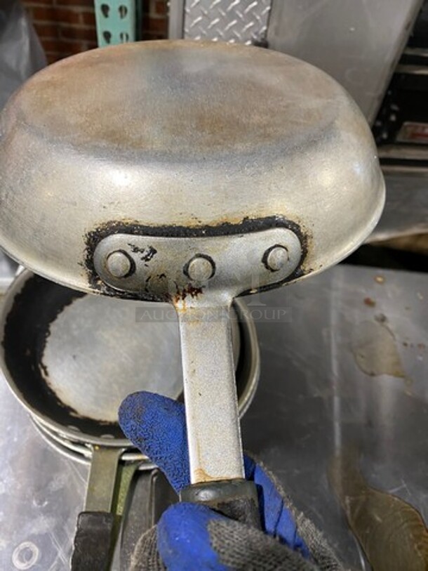 Assorted Stainless Steel Frying Pans! 5x Your Bid! - Image 5 of 6