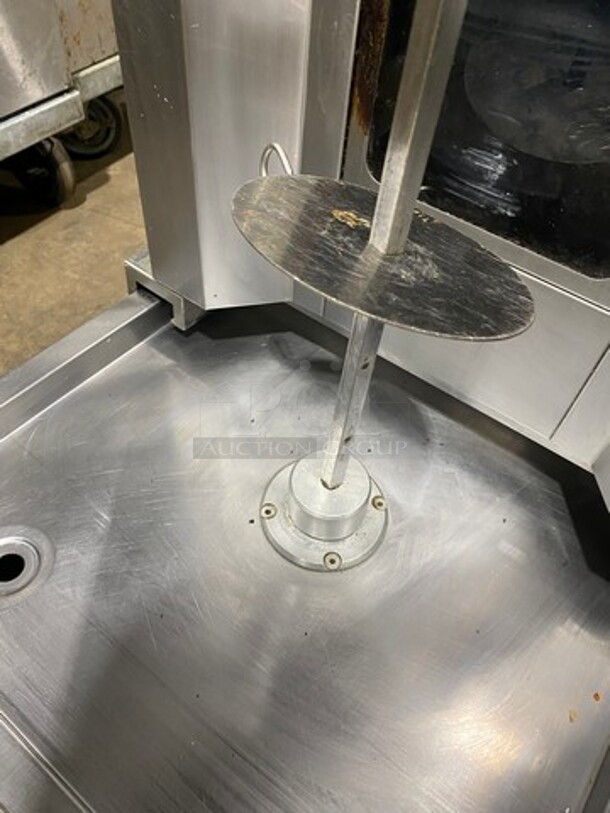 LATE MODEL! 2020 Remta Commercial Countertop Electric Powered Vertical Broiler Gyro Machine! All Stainless Steel! WORKING WHEN REMOVED! Model: MA03 SN: MA030000138 220/230V - Image 6 of 10