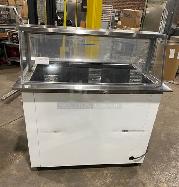 C Nelson Stainless Steel Commercial Floor Style Ice Cream Dipping Cabinet! MODEL BD6DIPRB 115V - Image 1 of 7