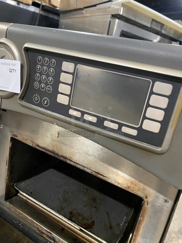 LATE MODEL! 2017 Turbo Chef Commercial Countertop Rapid Cook Oven! On Small Legs! Model: NGO SN: NGOD35059 208/240V 60HZ 1 Phase - Image 6 of 8