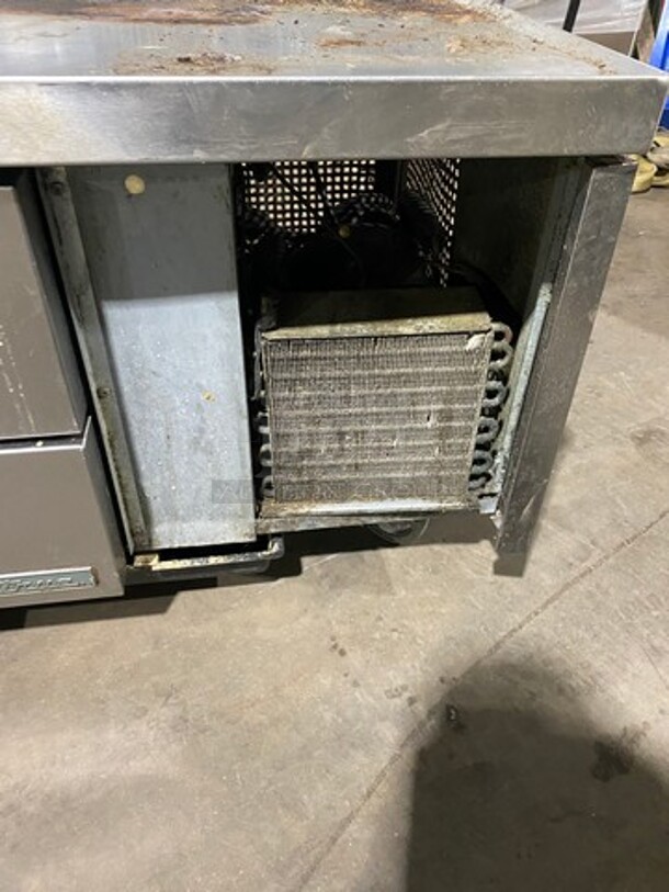 True Commercial Refrigerated Chef Base! With 6 Drawer Storage Space! All Stainless Steel! On Casters! Model: TRCB110 SN: 8979834 115V 60HZ 1 Phase - Image 8 of 12