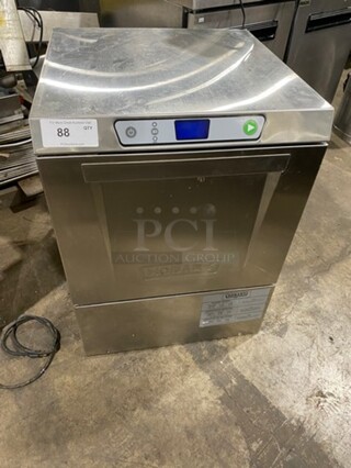 Hobart Commercial Undercounter Heavy Duty Dishwasher! All Stainless Steel! Model: LXEH SN: 231173674 120/208/240V 60HZ 1 Phase