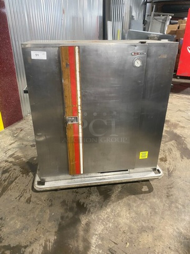Carter Hoffmann Commercial Food Holding Cabinet! All Stainless Steel! On Casters!