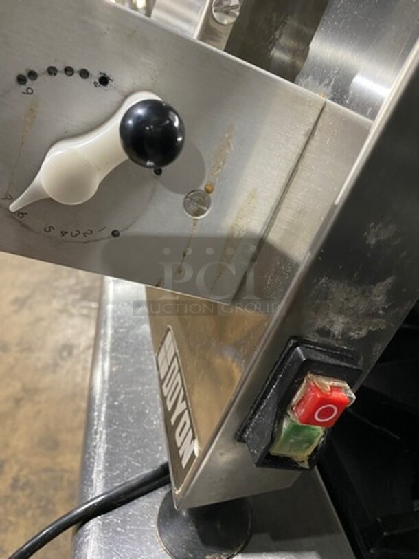 Doyon Commercial Countertop Dough Sheeter! All Stainless Steel! Model: DL12SP SN: 166473 120V 60 HZ 1 Phase - Image 7 of 8