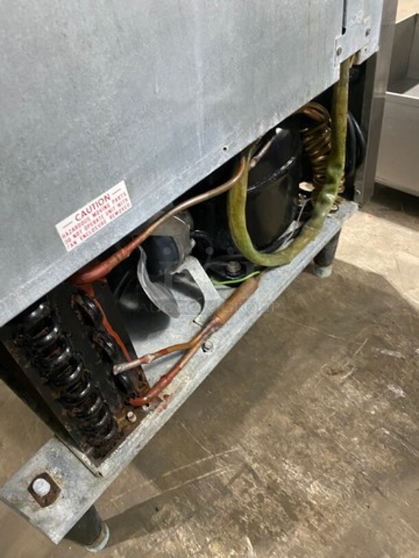 Beverage Air Commercial Single Door Undercounter Cooler! Stainless Steel! On Casters! Model: UCR27 SN: 2316481! 115V 60HZ 1 Phase! - Image 7 of 7