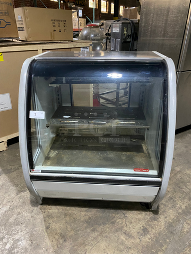 Torrey Commercial Refrigerated Display Case Merchandiser! With Stainless Steel Shelf! With Rear Access Door! Model: TEM100 - Image 1 of 9