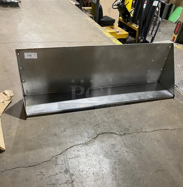 Stainless Steel Wall Shelf!