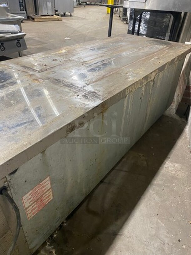 Silver King Commercial Refrigerated Chef Base! With 4 Drawers! All Stainless Steel! Model SKRCB97H Serial SBDH151473A! 115V! On Commercial Casters!
 - Image 4 of 12