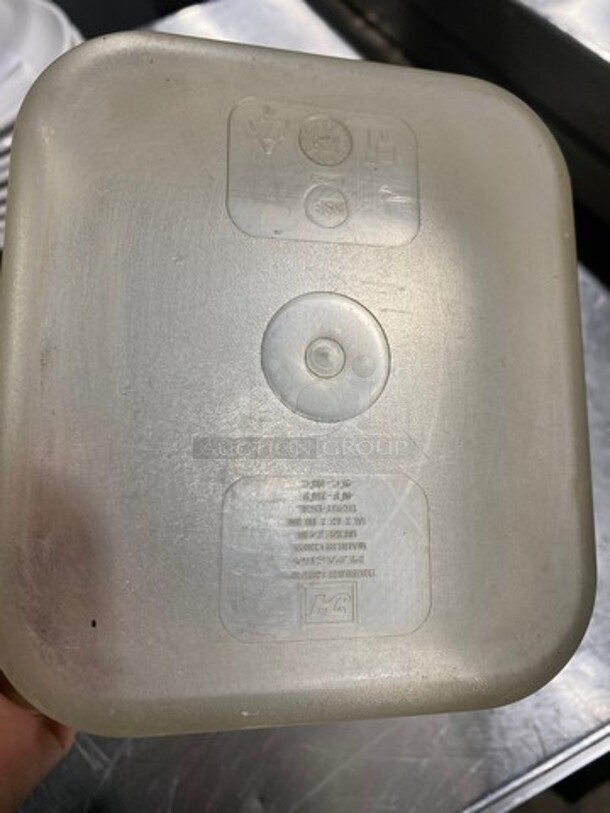 Thunder Group Clear Poly 1/6x4" Food Containers! 11x Your Bid! - Image 4 of 4