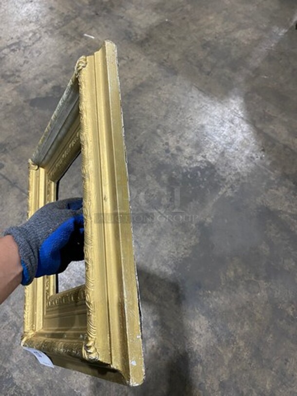 ALL ONE MONEY! Gold Painted Picture Frames! - Image 3 of 4