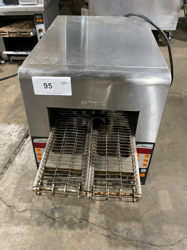 Star Commercial Countertop Conveyor Toaster Oven! All Stainless Steel! Model: IRCS2SBD SN: IRCS20314A0012 208V 60HZ 1 Phase