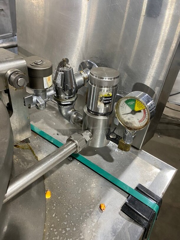 WOW! BKI Commercial Electric Powered Pressure Fryer! With Frying Basket! All Stainless Steel! Model: FKMF SN: 102539 208V 3Ph - Image 6 of 11