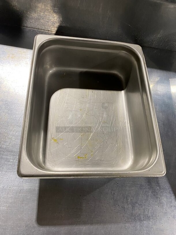 Winco Stainless Steel Half Size Steam Pan With Lid! MODEL SPJL204 - Image 2 of 5