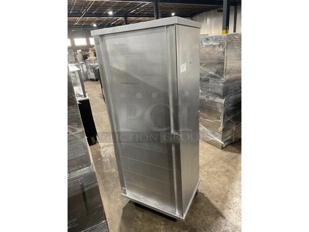 Commercial Enclosed Pan Transport Rack! All Stainless Steel! On Casters! - Image 2 of 6