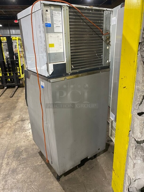 Scotsman Prodigy Stainless Steel Commercial Ice Head on Scotsman Commercial Bin! MODEL CO530SA-1B SN:11041320010488 115V 1PH  - Image 3 of 9