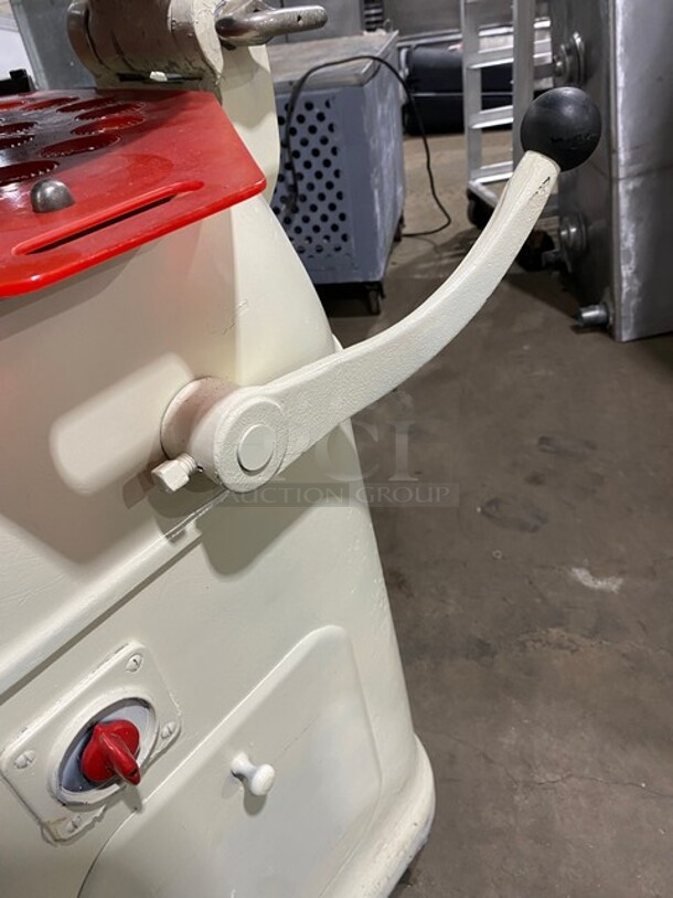 Sweet! Fortuna Commercial Floor Style Semi-Automatic Dough Divider! With Rounding Plate! - Image 6 of 8