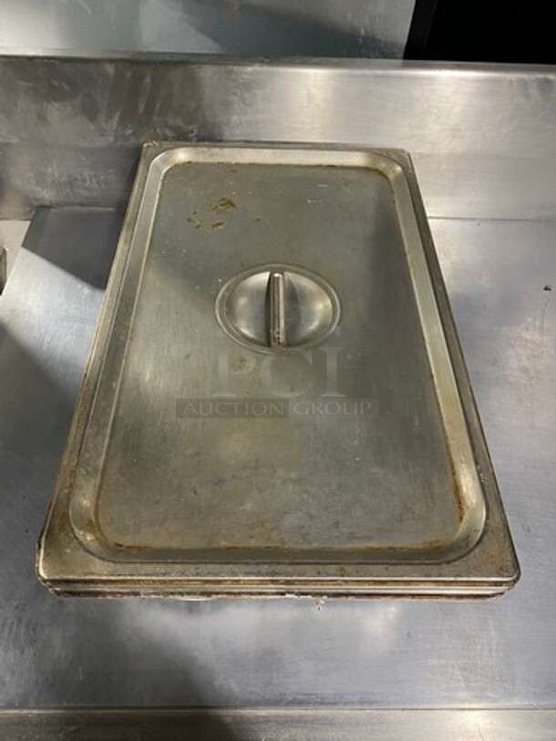 Stainless Steel Steam Table/ Prep Table Food Pan! With Single Food Pan Lid! 2x Your Bid! - Image 2 of 5