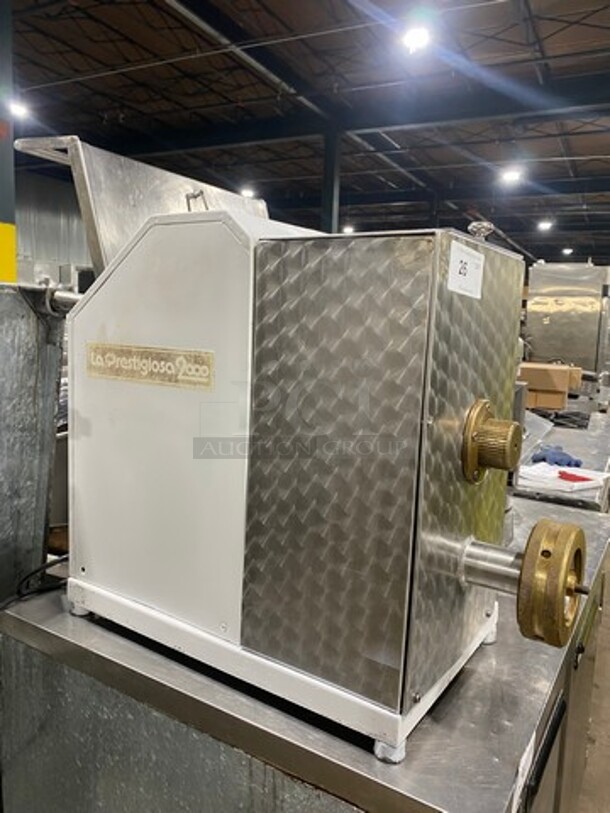 La Prestigiosa Commercial Countertop Pasta Molder! Model: 2000 - Image 3 of 9