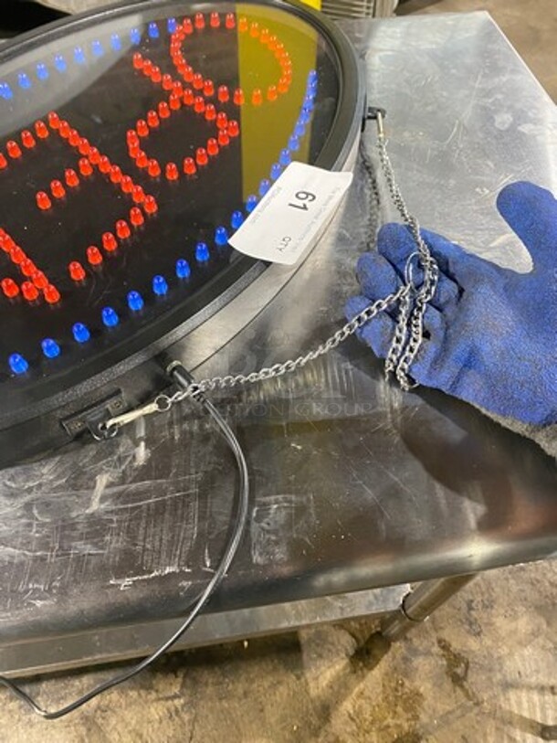 Millennium Light Up "Open" Sign! Model: MVS401 SN: A00031435 - Image 4 of 7