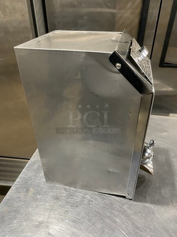 Commercial Countertop Coffee Bean Holder/ Dispenser! Stainless Steel Body! - Image 3 of 6
