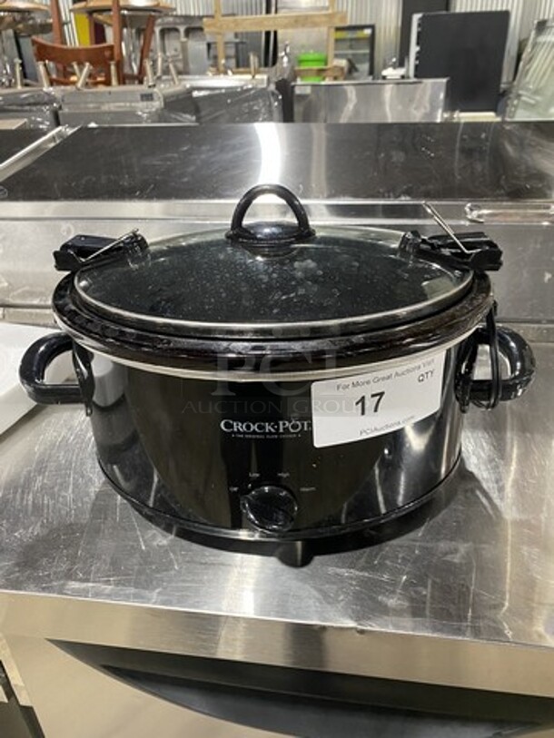 Crockpot Countertop Slow Cooker! With Lid!