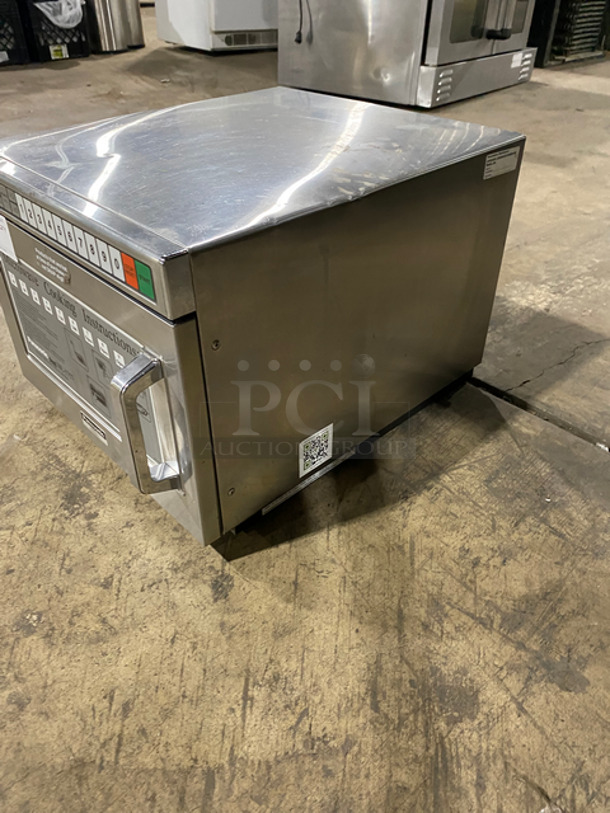 Panasonic Commercial Countertop Microwave Oven! With View Through Door! All Stainless Steel! Model: NE1757R SN: 6C74200414 208/230V 1 Phase - Image 2 of 8