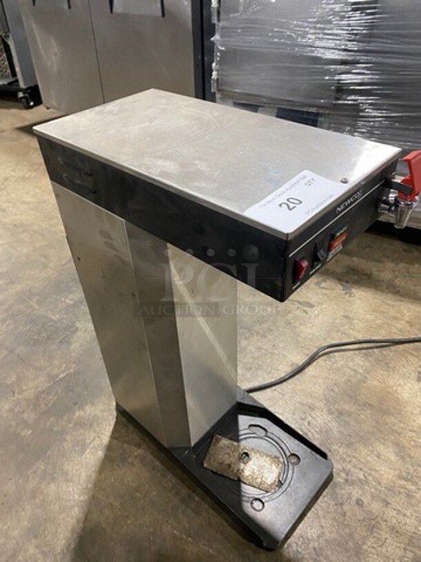 Newco Commercial Countertop Single Coffee Brewer Machine! With Hot Water Line! Stainless Steel Body! Model: ACED SN: A00062647 120V 60HZ 1 Phase - Image 3 of 7