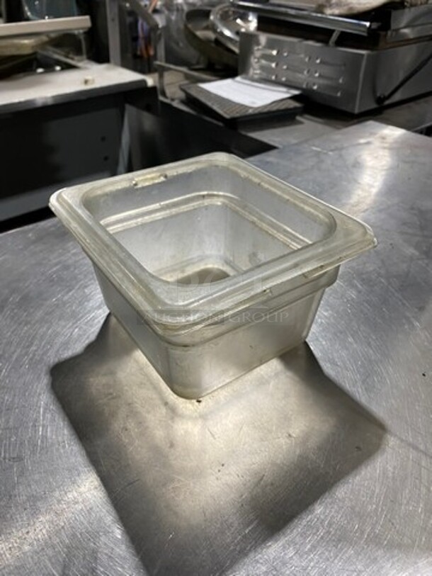 ALL ONE MONEY! Assorted Size Clear Poly Food Containers! - Image 5 of 7