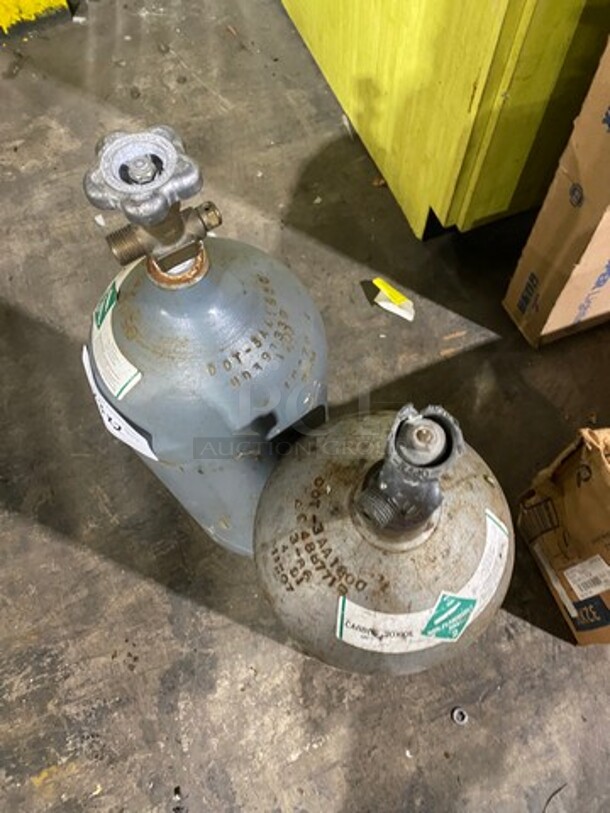 Carbon Dioxide Tanks! 2x Your Bid! NOT AVAILABLE FOR SHIPPING!!! - Image 6 of 7