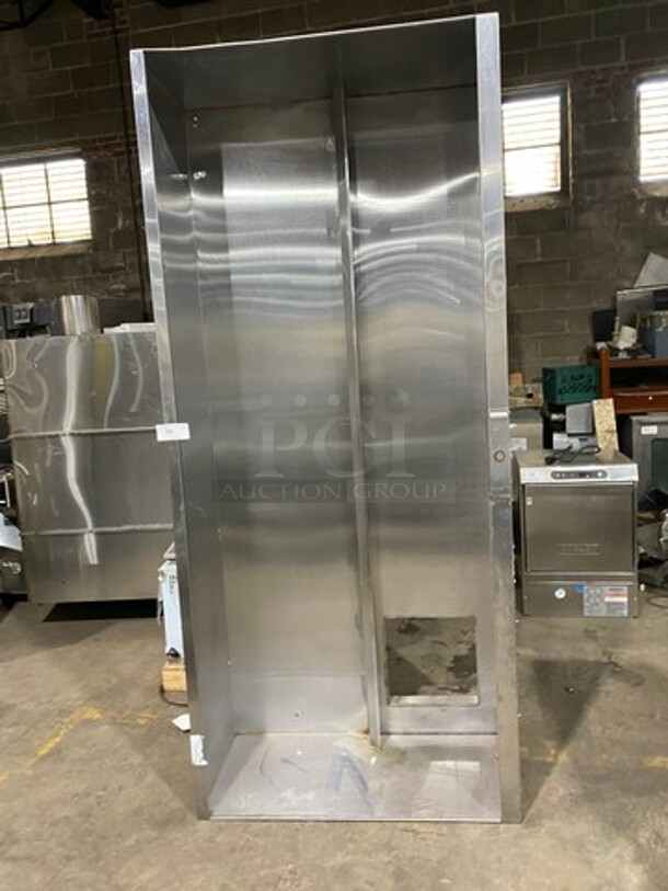 Commercial Solid Stainless Steel Hood System!