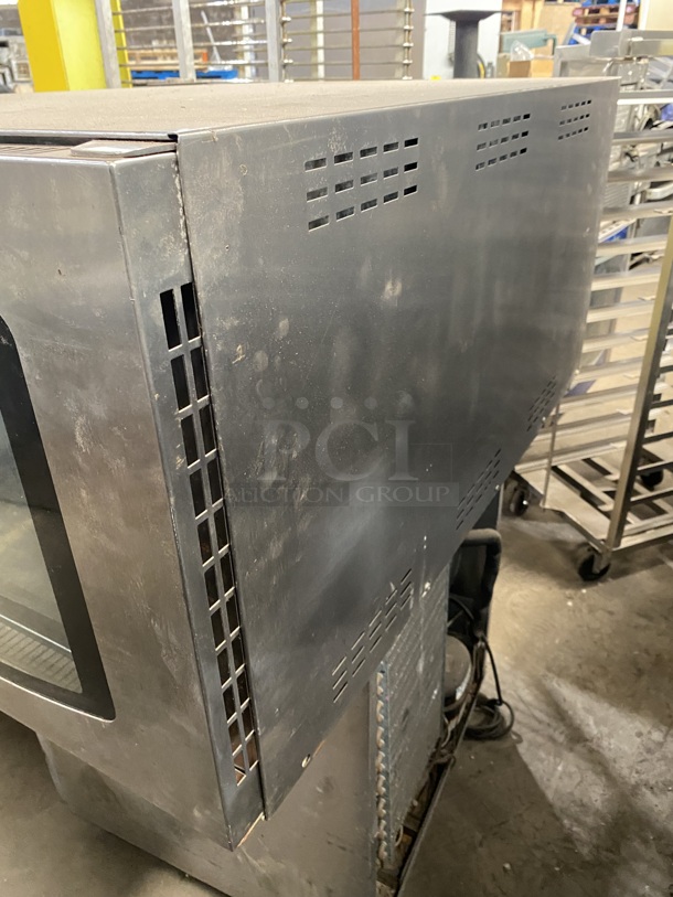 AMAZING! Belshaw Adamatic Commercial Electric Powered Combi Convection Oven! With View Through Door! All Stainless Steel! - Image 3 of 8