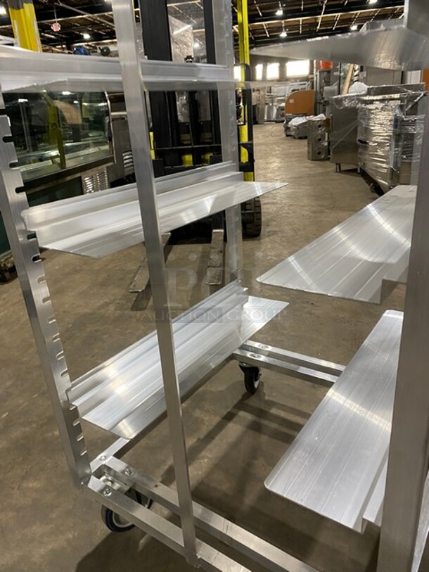 New! Channel Metal Commercial Pan Transport Rack! On Casters! MODEL AUR12 - Image 4 of 6