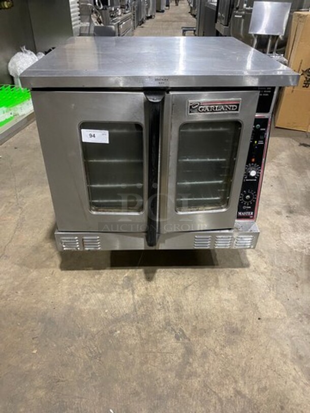 Garland Master 200 SERIES Commercial Electric Powered Convection Oven! With View Through Doors! Metal Oven Racks! All Stainless Steel!