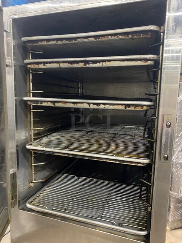 SWEET! Late Model! Alto Shaam Commercial Heated Holding Cabinet/ Food Warmer! All Stainless Steel! On Casters! Working When Removed! Model: 1000UP SN: 1001310000 208/240V 60HZ 1 Phase! - Image 6 of 9