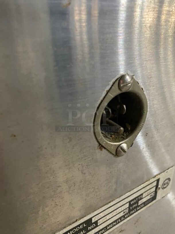 Alto Shaam Commercial Undercounter Heated Holding Cabinet! All Stainless Steel! Model: 750S SN: 4844241188 125V 60HZ 1 Phase - Image 8 of 8