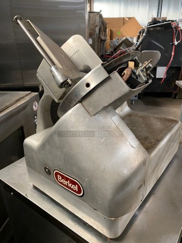 Berkel Commercial Countertop Deli/ Meat Slicer! All Stainless Steel! - Image 3 of 8