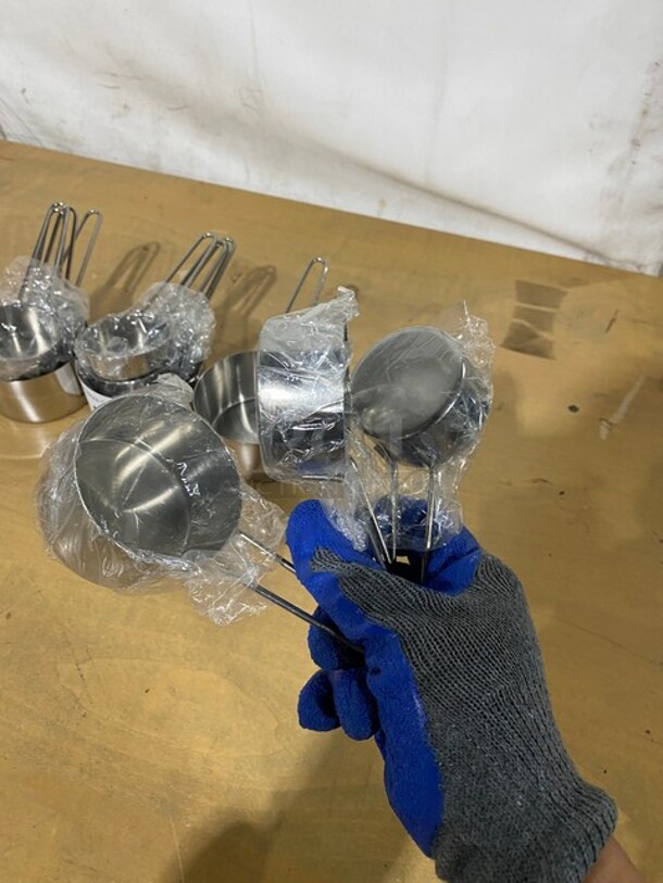 Stainless Steel Measuring Cups! 3x Your Bid! - Image 3 of 6