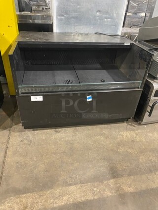 ALL STAINLESS-STEEL Refrigerated IN LINE Open Grab-N-Go Display Case Merchandiser!  