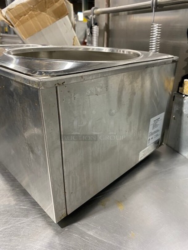 Thunder Group Commercial Countertop Single Well Food Warmer! All Stainless Steel! WORKING WHEN REMOVED! Model: SEJ80000C SN: 130461582 120V - Image 4 of 8