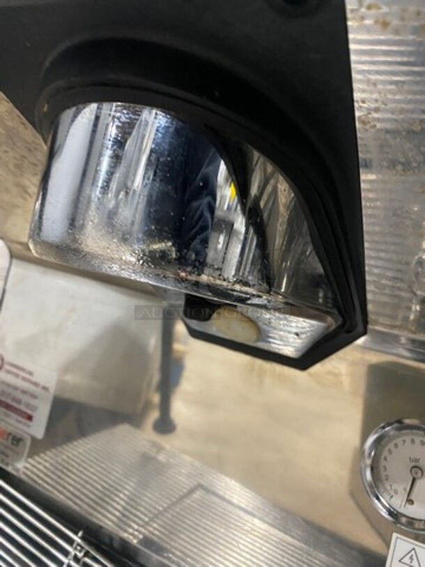 WOW! LATE MODEL! Dunkin Donuts Edition! Schaerer Commercial Countertop 2 Group Espresso Machine! With Steam Lines! Stainless Steel! On Small Legs! - Image 11 of 12