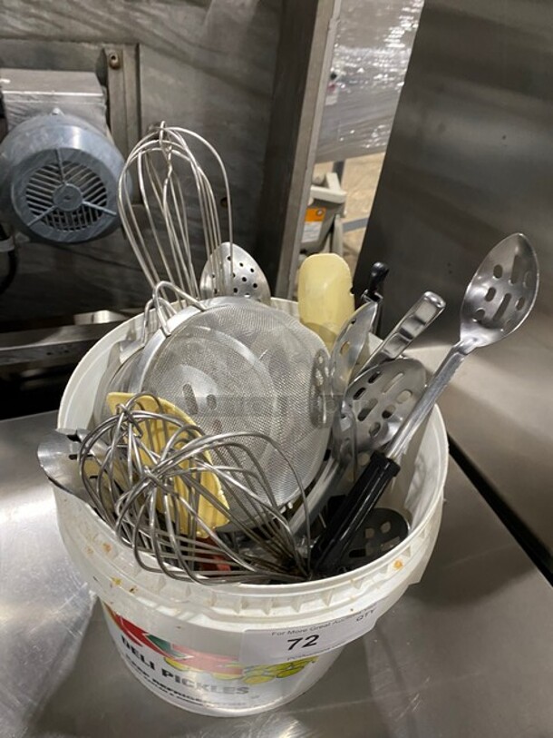 ALL ONE MONEY! Kitchen Utensils! Assorted Whisks & Spoons! - Image 4 of 4
