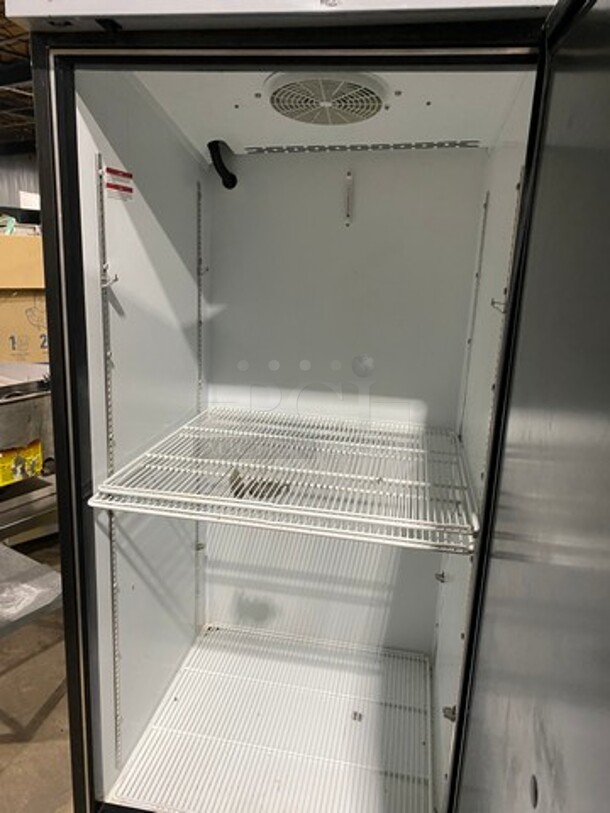 Beverage Air Commercial Single Door Reach-In Freezer! With Poly Coated Racks! Solid Stainless Steel! Model: SF1HC1S SN: 001322630431A 120V - Image 5 of 9