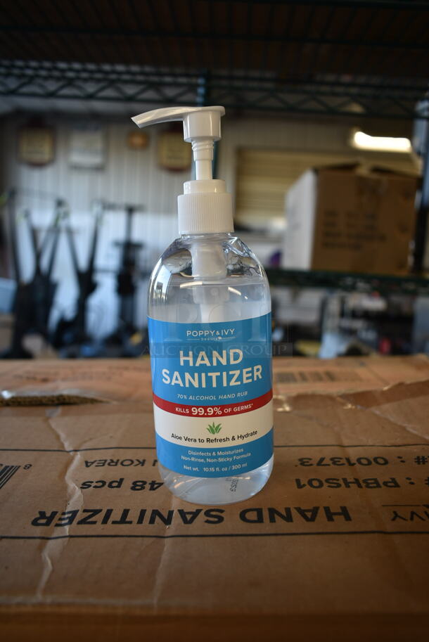 Box of 13 BRAND NEW Bottles of Poppy & Ivy Hand Sanitizer. - Image 1 of 5