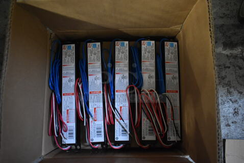 5 Boxes of 5 BRAND NEW! General Electric GE GE232MAXP-N/ULTRA UltraMax P Series T8 Ballasts. 5 Times Your Bid!