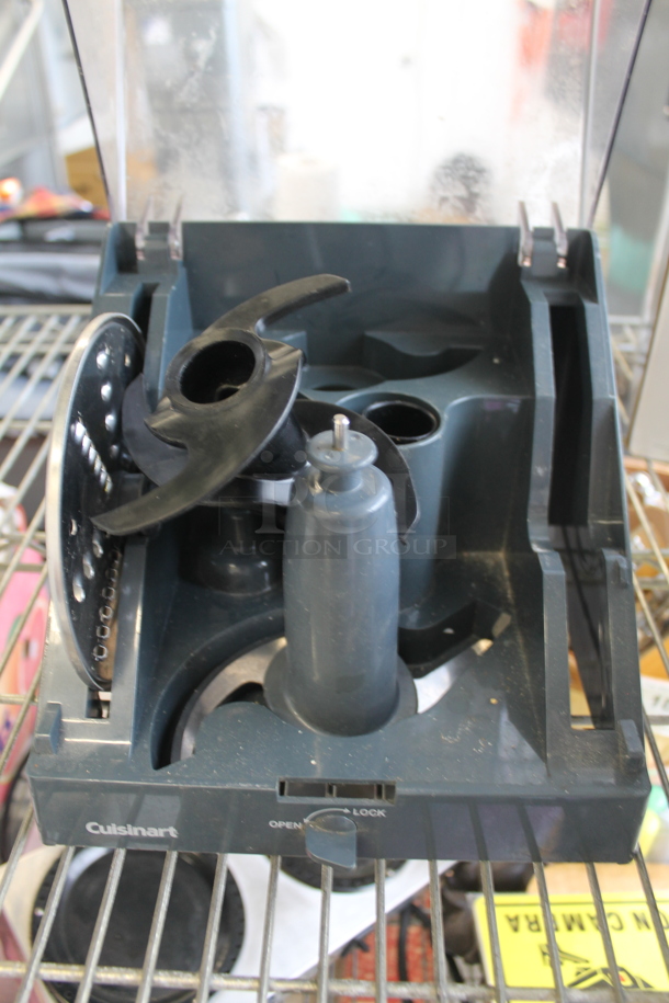 Cuisinart Food Processor Grating Blade, S Blade and Cover in Case. - Image 1 of 7