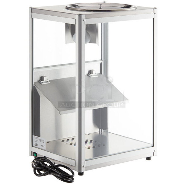BRAND NEW SCRATCH AND DENT! Carnival King 382NCM160 10 lb. Nacho Chip, Popcorn, Peanut Warmer / Merchandiser. 120 Volts, 1 Phase. Tested and Working! - Image 1 of 8