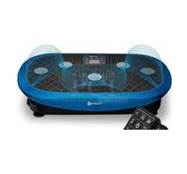 IN ORIGINAL BOX! Rumblex  LP-RMXPLS-BLU Plus 4D Vibration Plate - Total Body Fitness Machine - Image 1 of 5