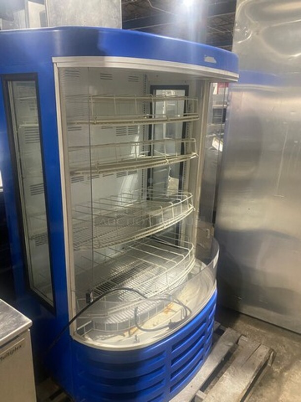 Beverage Air Commercial Refrigerated Open Grab-N-Go Drink Display Case! With Poly Drink Racks! Model: BZ16GE SN: 6264459 115V 60HZ 1 Phase - Image 2 of 8